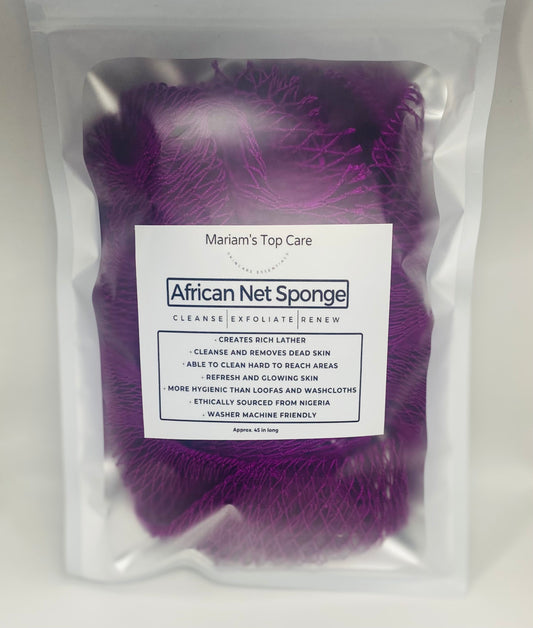 African Net Sponge - 45" - Purple